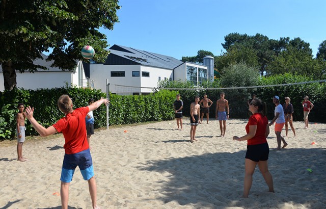 Beach volley au club ados