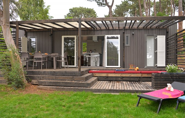 Le nouveau cottage Zen et sa terrasse couverte