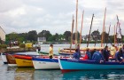 Des voiliers de travail traditionnels dans le Golfe du Morbihan