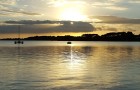 Coucher de soleil sur le Golfe du Morbihan