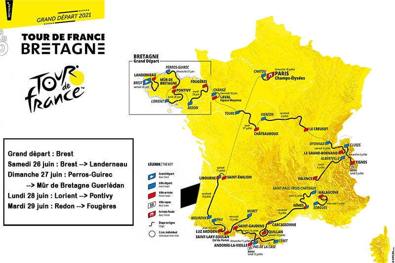 Tour De France 2021 En Bretagne Camping Mane Guernehue Golfe Du Morbihan