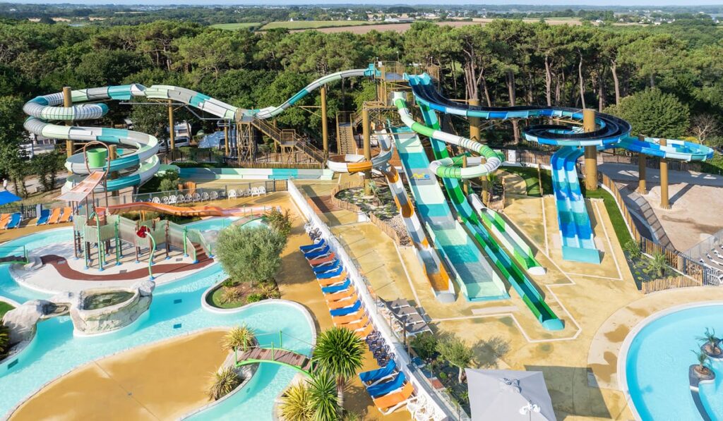 camping mane guernehue parc aquatique toboggans px ()