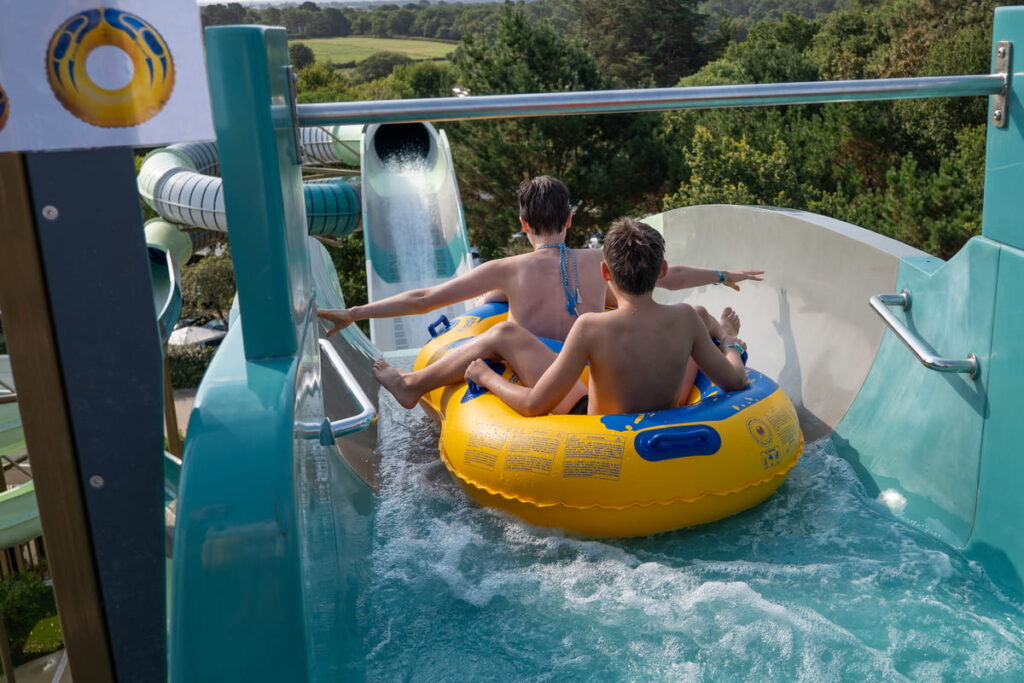 camping mane guernehue parc aquatique toboggans px ()