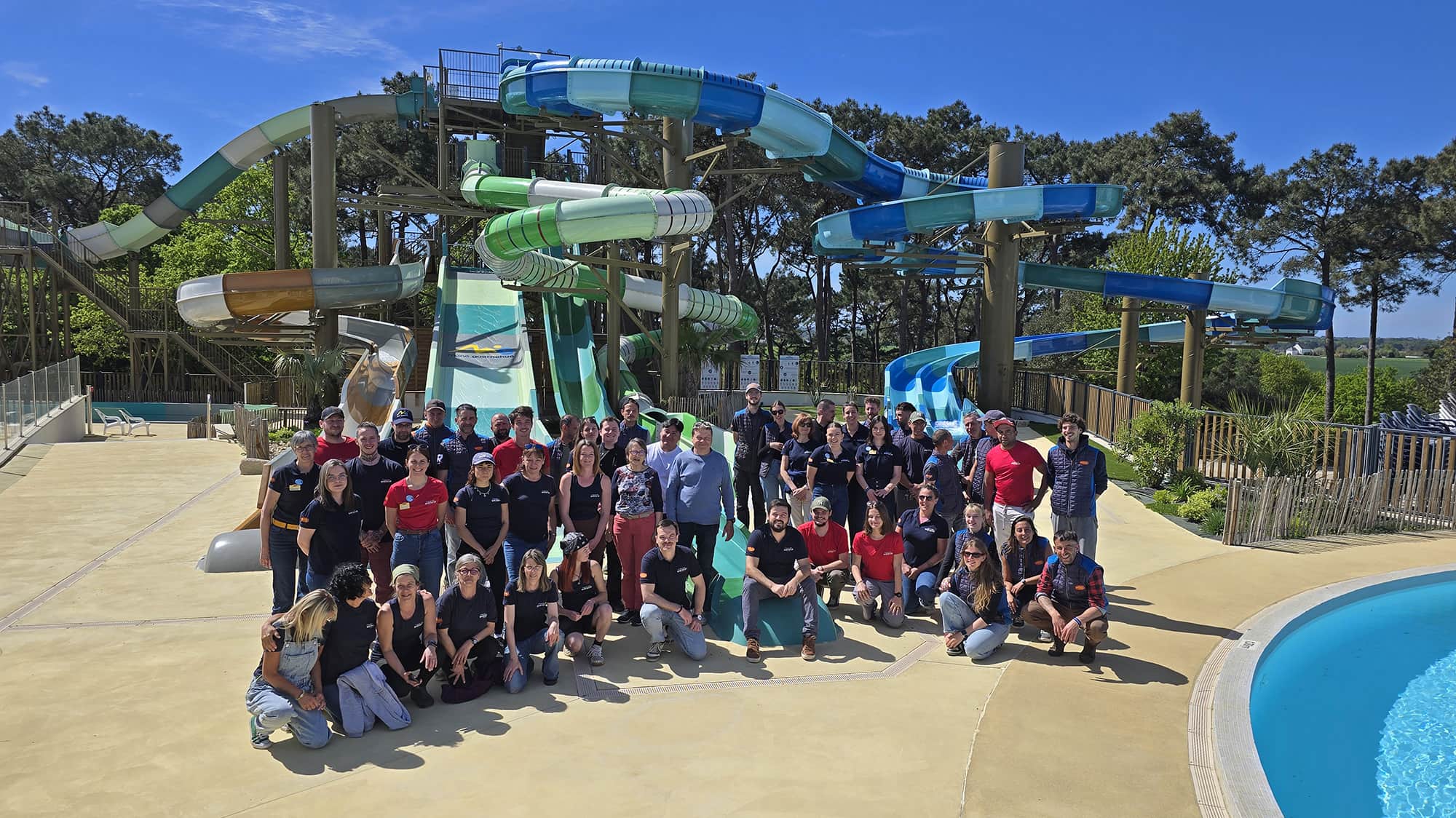 Equipe du camping Mané Guernehué